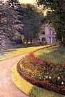 Park Canvas Paintings - The Park at Yerres